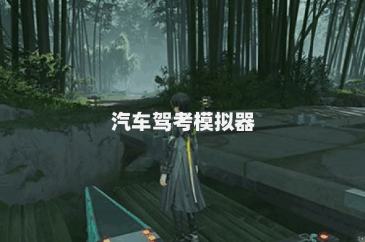 汽车驾考模拟器