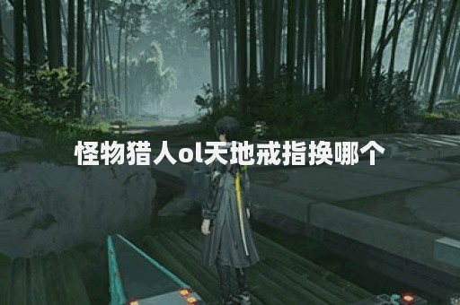 怪物猎人ol天地戒指换哪个