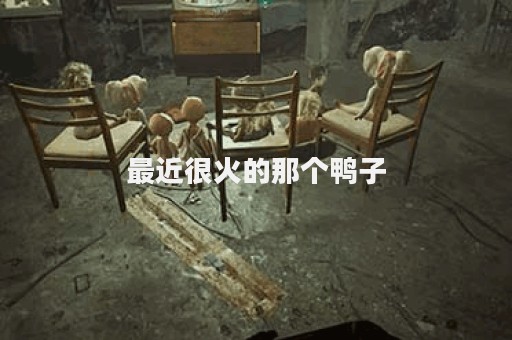 最近很火的那个鸭子