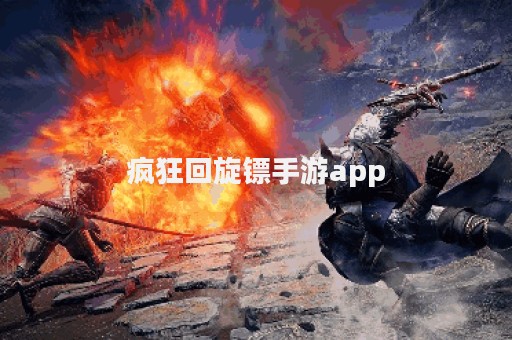 疯狂回旋镖手游app