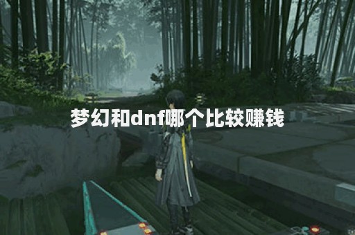 梦幻和dnf哪个比较赚钱