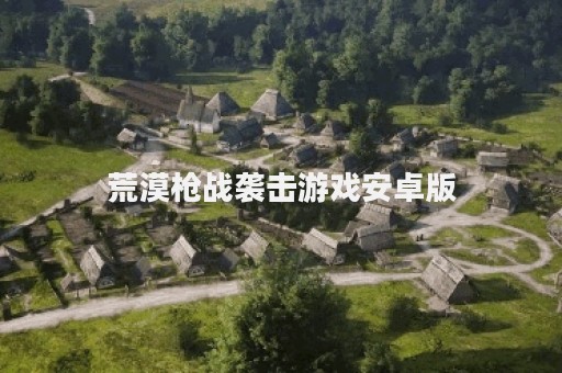 荒漠枪战袭击游戏安卓版