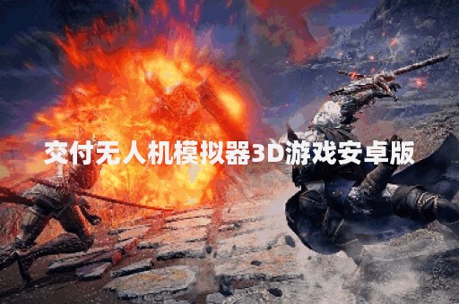 交付无人机模拟器3D游戏安卓版