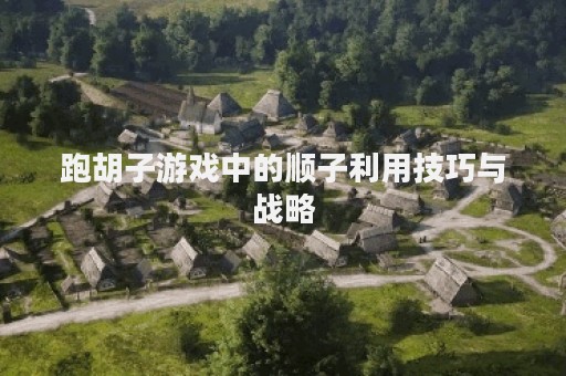 跑胡子游戏中的顺子利用技巧与战略