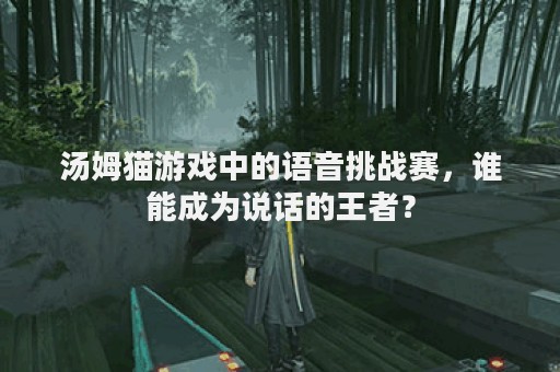 汤姆猫游戏中的语音挑战赛，谁能成为说话的王者？