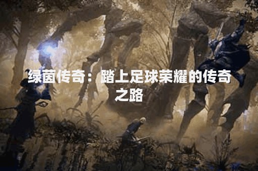 绿茵传奇：踏上足球荣耀的传奇之路