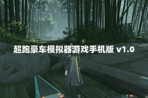 超跑豪车模拟器游戏手机版 v1.00