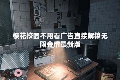 樱花校园不用看广告直接解锁无限金币最新版