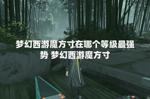 梦幻西游魔方寸在哪个等级最强势 梦幻西游魔方寸