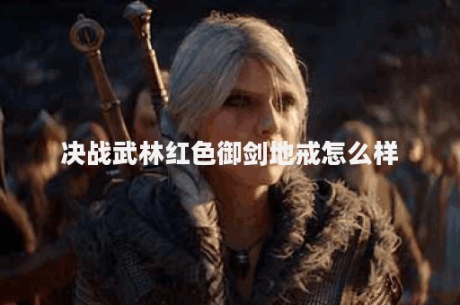 决战武林红色御剑地戒怎么样