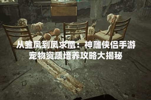 从雏凤到凤求凰：神雕侠侣手游宠物资质培养攻略大揭秘