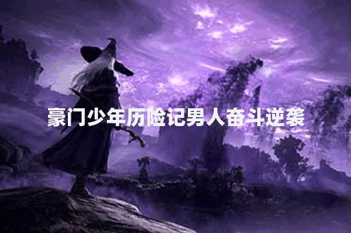 豪门少年历险记男人奋斗逆袭