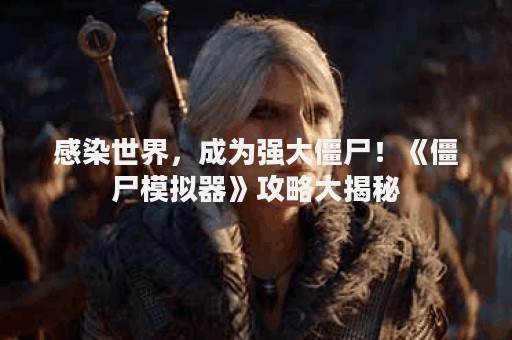 感染世界，成为强大僵尸！《僵尸模拟器》攻略大揭秘