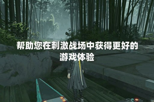帮助您在刺激战场中获得更好的游戏体验